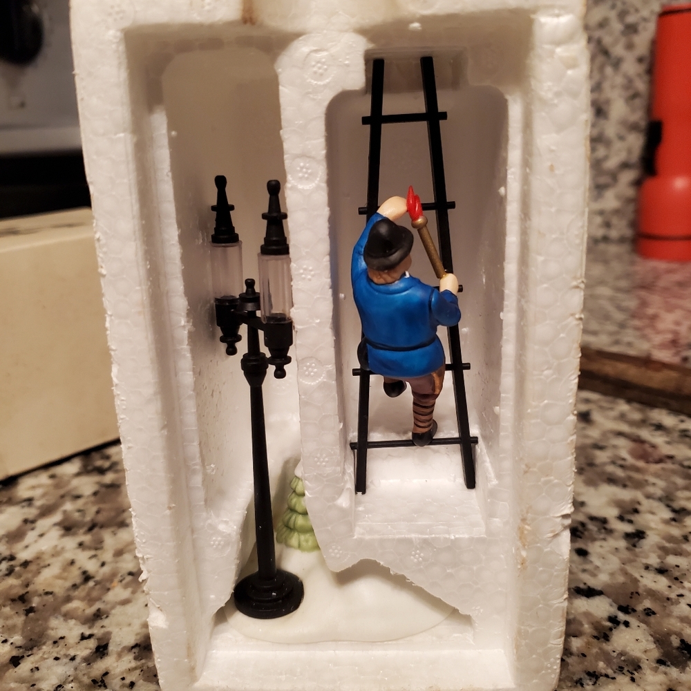 Dept 56 Heritage Village Collection Lamplighter Accessory Set